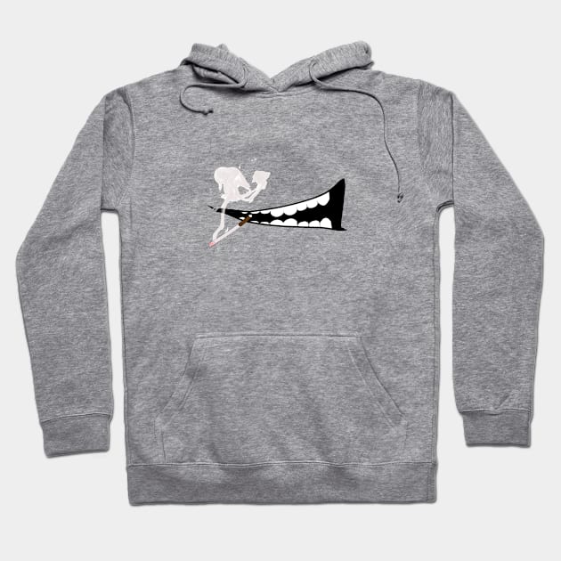 Laughing mouth Hoodie by SHS7